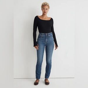 Madewell Curvy Perfect Vintage Jean, 25P, NEW with magic pockets